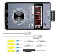 MOUDOAUER 0-10V/0-22mA Signal Generator, Current Voltage Analog Simulator for Value Adjusting PLC Controller Panel LED Testing