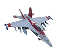 MOUDOAUER 1/100 Scale US Navy F/A-18 Super Hornet Strike Fighter VFA-102 Diamondbacks Model Alloy Model Diecast Plane Toy for Collection