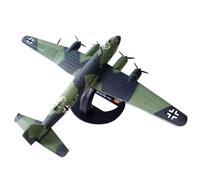 MOUDOAUER 1/144 Scale WWII German Focke-Wulf Fw 200 Condor Aircraft Model Alloy Model Diecast Plane Toy for Collection