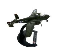 MOUDOAUER 1/144 Scale WWII United States Air Force B-25 Mitchell Bomber Model Alloy Model Diecast Plane for Collection