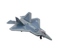 MOUDOAUER 1/160 Scale United States Air Force Martin F-22 Raptor Fighter Model Alloy Model Diecast Plane for Collection