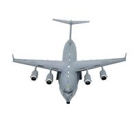 MOUDOAUER 1/200 Scale US Air Force C-17 Globemaster III Transport Aircraft Model Alloy Model Diecast Plane for Collection