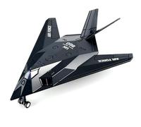 MOUDOAUER 1/300 Scale US F-117 Nighthawk Stealth Attack Fighter Model Alloy Model Diecast Plane Model for Collection
