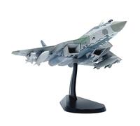 MOUDOAUER 1/72 Scale Russian Air Force Sukhoi Su-57 Fighter Model Alloy Model Diecast Plane Model for Collection