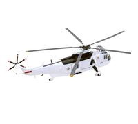 MOUDOAUER 1/72 Scale United Kingdom Royal Navy Sea King HC.4 United Nations Peacekeeping Force Helicopter Model Alloy Model Diecast Plane Model for Collection