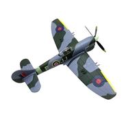 MOUDOAUER 1/72 Scale WWII Royal Air Force RAF Hawker Tempest Mk.V Fighter Model Alloy Model Diecast Plane for Collection