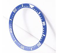 MOUDOAUER 1 PCS 38MM Flat Ceramic Watch Bezel Insert Spare Parts for SKX009 SKX007 SKX011 Series Watch Accessory
