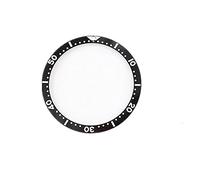 MOUDOAUER 1 PCS 38MM Flat Luminous Ceramic Watch Bezel Replacement Repair Accessories for SKX007 SKX009 SKX011 Series Watch Accessories Part Accessories