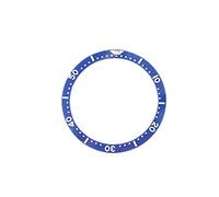 MOUDOAUER 1 PCS 38MM Flat Luminous Ceramic Watch Bezel Replacement Repair Accessories for SKX007 SKX009 SKX011 Series Watch Accessories Part Accessories