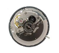 MOUDOAUER 24 Jewels Automatic GMT 3 Hands 24-Hour Mechanical Movement with Open Balance Watch Replacement Spare Parts for Japan NH39A 24 Accessories Watch Accessories