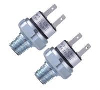 MOUDOAUER 24V 12V Pressure Switch, 120-150 PSI Air Pressure Switch, 2Pcs
