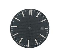 MOUDOAUER 31MM Watch Dial with Single Date Window Fit for ETA 2836 2824 DG2813 Movement Accessories DIY Part