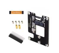 MOUDOAUER DIY PCIe to M.2 Adapter Board for Raspberry Pi 5, Supports NVMe Protocol M.2 Solid State Drive