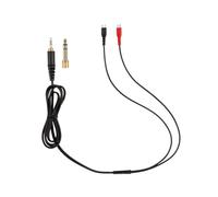 MOUDOAUER Replacement Stereo Audio Cable for Sennheiser HD Series HD414 HD420 HD250 HD480 HD540 HD560 HD520 HD530, 3.5mm to 6.35mm Headphone Cable 2M
