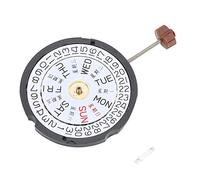 MOUDOAUER Watch Quartz Movement Dual Calendar Movement Date at 3H for Swiss for Ronda for Lambda 517 Accessories