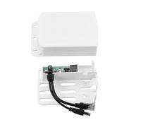 MOUDOAUER Waterproof Power Over Ethernet Adapter DC12V 2.2A White Solid PoE Splitter Accessory