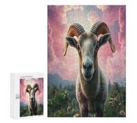Mouflon 300Pc Jigsaw Puzzles Suitable Adults Children Paisaje Edificio Jigsaws Festive Gathering Family Bonding Whimsical Design Great Gift Loved Ones 300 PCS