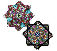 Mougee - Air Flow Star Artist Series - A Lighter Version of The Classic - Fun & Challenging Flow Toy (Forgiveness - Two Sided - Chris Dyer Collection)