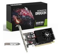 MOUGOL AMD R5 230 Low Profile Graphics Card GPU with 64bit 2G DDR3 Memory Equip with 2*HDMI for Office Video and Gaming