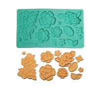 Mould Fondant Cake Fondant Cake Silicone Mold Leaf Petals Baking DIY Dry Pace Decoration Mold