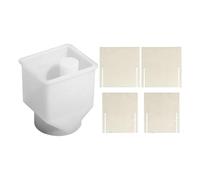 Mould for Candle Holder, Craft Art Casting in the Shape of House, for Casting in Epoxy Resin - Centerpiece for the Home, the Room, the Wedding, the Party and the Dining Table