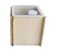 Mould for Candle Holder Craft in Plaster in the Shape of a House