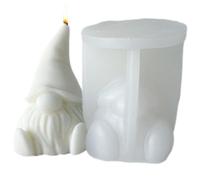 Mould for Gnomes from Cement - Mould for Decorative Resin in the Shape of Gnome - Reusable for Epoxy Resin Creations Home Halloween Art Children Family Projects