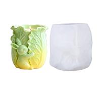 Mould for Pen Holder | Silicone Mould Suitable for Rabbit and Easter Vegetables, Resin Shape Storage Boxes - Ideal for Home, Farms, Parties, Jars, Vases, Pen Holder, and Concrete