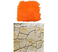 Mould, for printed plaster "Rock Mat 31", printed concrete wall, approx. 40 x 40 cm, moulds for floors and moulds for stone