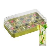 Mould for the Freezer, Leak-Proof Large Capacity Box, Maker with Lid and Pressure Function, for Beach Holidays, Drink Preparation, Home, Restaurant, Bourbon Cocktails