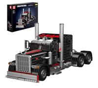 Mould King 10037 American Truck Car Building Toys Classic Auto Truck Model Building Kits Building Blocks for Adults Lorry Collectible Car Model Gift (1797 PCS)