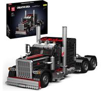 Mould King 10037 Technique US Truck Black Monster Brick Model 1797pcs