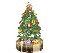 Mould King 10090 Christmas Tree Music Box Klemmbausteine 688+ Pcs Toy Kit