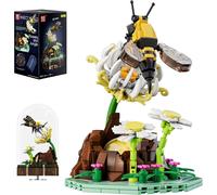 Mould King 10104 Bee Building Block Set Collection, Music-Box Lighting 413pcs