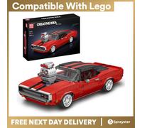 Mould King 10112 American Classic Muscle Sports Car Brick Model 1869pcs