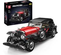Mould King 10114 American Classic Vintage Car Building Brick Model 1308pcs