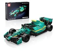 Mould King 10157 Speed Champion Racing Car Clamping Blocks AMR21 Car Building Blocks Sets Sports Car Building Blocks Toy Collectible Gifts for Adults and Teenagers (308 Pieces)