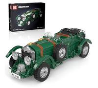 Mould King 10166 Technik Vintage Clamping Blocks Car Retro Luxury Vintage Car Model Building Blocks MOC Collectibles Gift for 14+ Teenagers and Adults (1147 Pieces)