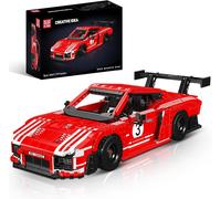 Mould King 10167 935 Red Super Sports Racing Car Building Blocks Model 1717pcs
