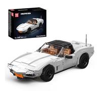 Mould King 10198 C3 Classic Sports Car Building Set - 1557 Pieces Advanced Mechanical Engineering Model Kit, Retro Automotive MOC Project for Adult Collectors & Sophisticated Office Display