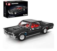 Mould King 10199 Muscle Car Building Set - Iconic Car Model to Build for Adults & Kids Aged 14+, Realistic Replica for Racing Enthusiasts Who Love Creative Fun