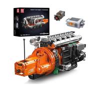 Mould King 10200 Truck Engine Engineering Motor Klemmbaustein 3236pcs Toy