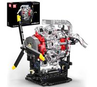 Mould King 10211 Aircraft Engine Building Kit, 1147 Pcs to Build Your Own Aircraft Engine, Collector’s Gift & Engine Model Building Kit for Kids/Teens/Adults