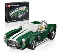 Mould King 10228 Technik Speed Champion Vintage Car Clamping Blocks Cabriolet Sports Car Building Blocks Car Building Toy Gifts for Adults from 14 Years (1198 Pieces)
