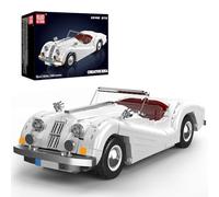 Mould King 10236 Technik Sports Car Building Block Set, 1302 Pcs Creative Classic Car Model Bricks, Gifts for Kids/Adults/Collectors (Static Version)