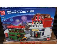 Mould King 11001 Post Office Double Decker Bus Building Blocks 2179 Pcs