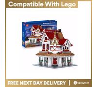 Mould King 11003 Paradise Corner Restaurant House Building Bricks 2616pcs