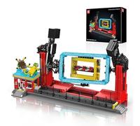 Mould King 11019 Amusement Park Series Building Blocks Model, 2118 Pieces Rolling Waves Ride Block Toy Set as Gifts/Collectibles, Remote Control Models Kit with Swing Function, suitable for ages 14+