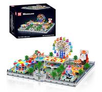 Mould King 11022 Amusement Park Building Kits, Fairground Theme Park Kit with Motor, Creative Gift for Teens Age 14+(5220 PCS)