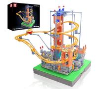 Mould King 11023 Castle Roller Coaster Building Blocks Kit, 2854 PCS MOC STEM Construction Rollercoaster Building Set, Home Decoration Gift for Boys Kids Adult